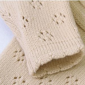 Infant cardigan sweater